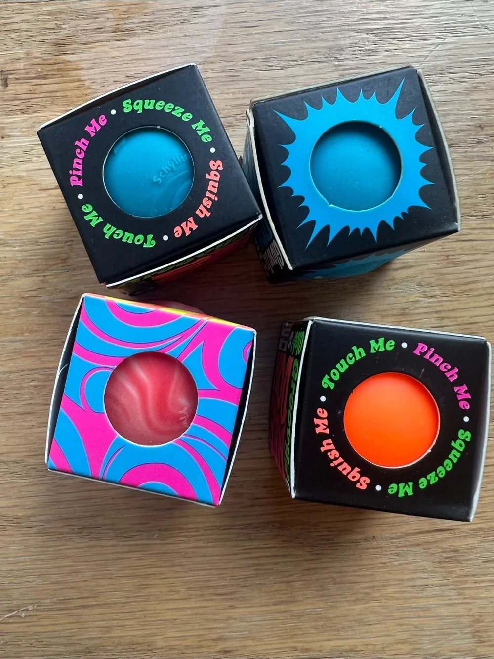 Schylling The NeeDoh Groovy Glob Assorted Colors - Stress Ball Party Favor